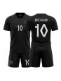 Otroške Nogometnih dresov Norveška Martin Odegaard #10 Gostujoči SP 2026 Kratki rokavi (+ hlače)